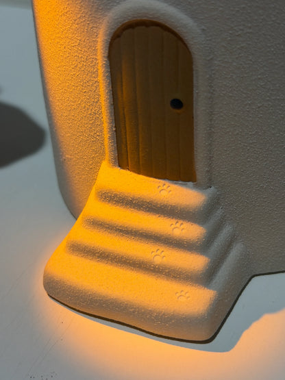 Handmade Ceramic Aesthetic Pet Memorial Urn — Cloud House Design