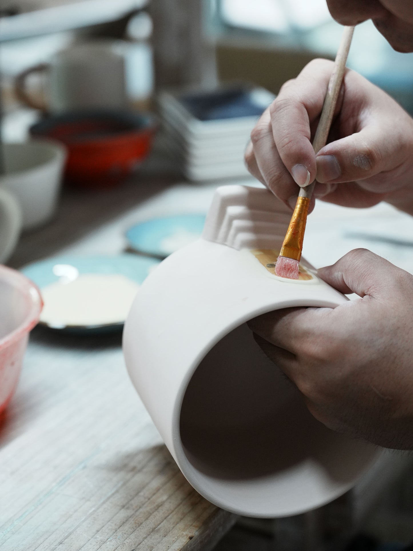 Handmade Ceramic Aesthetic Pet Memorial Urn — Cloud House Design