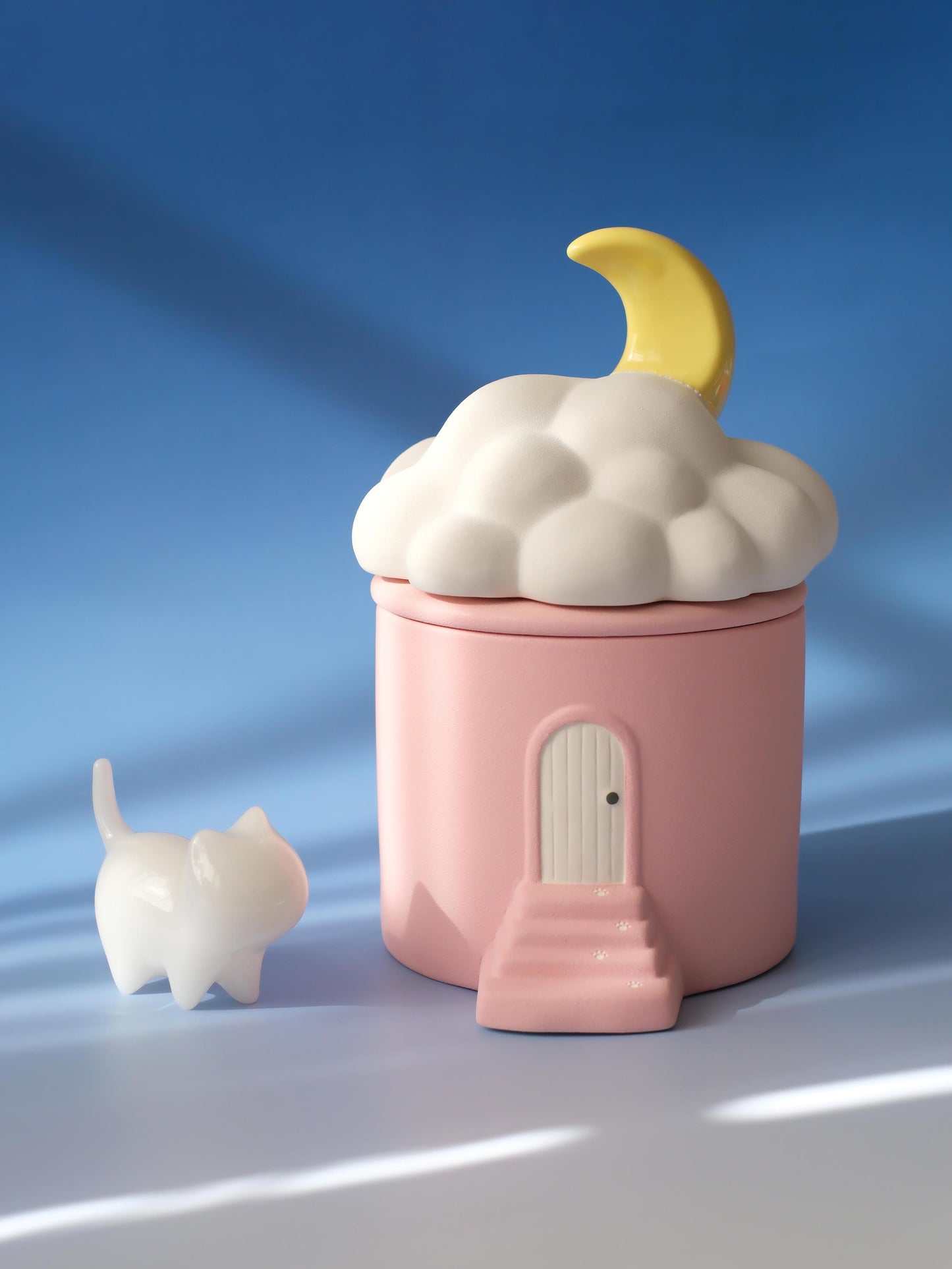 Handmade Ceramic Aesthetic Pet Memorial Urn — Cloud House Design