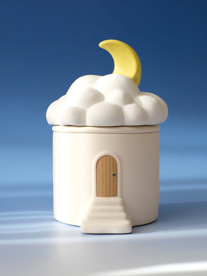 Handmade Ceramic Aesthetic Pet Memorial Urn — Cloud House Design
